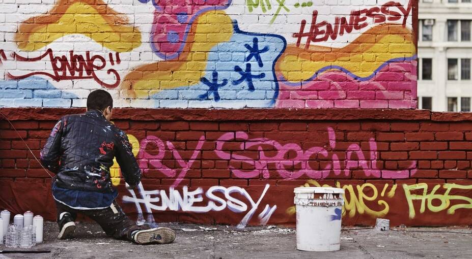 JonOne Street Art Hennessy