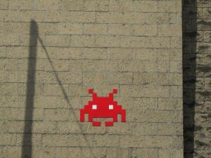 Invader Street art